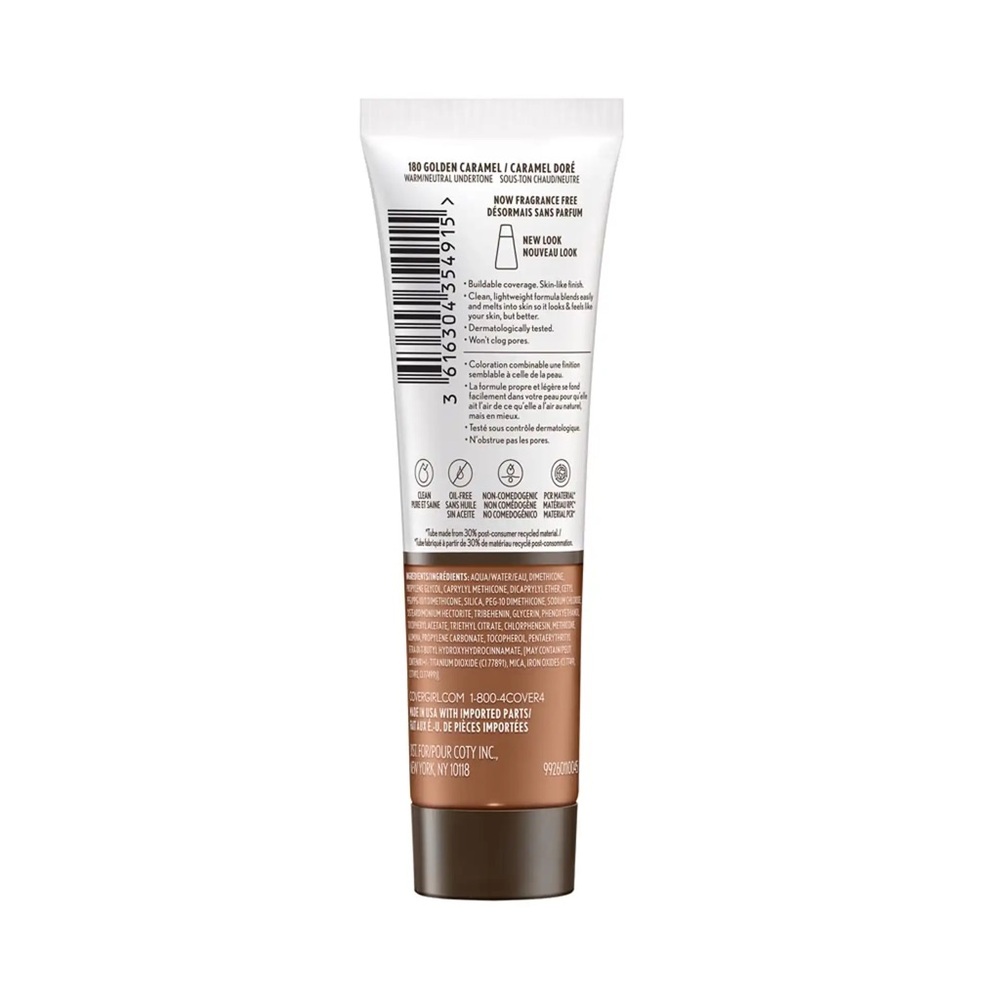 COVERGIRL Clean Invisible Foundation - Golden Caramel, NEW - Picture 9 of 9